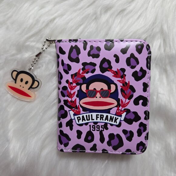 Paul Frank Leopard Print Card Holder - Picture 1 of 5